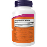 Envase NOW Foods Niacinamida con 90 tabletas para rutina diaria.