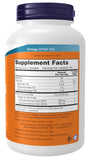 NOW Foods Omega-3 cápsulas suaves, vista lateral de la botella, uso diario recomendado.