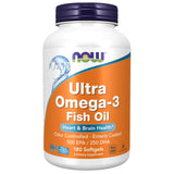 NOW Foods Omega-3 Ultra: cápsulas suaves con recubrimiento enterico para mayor tolerancia