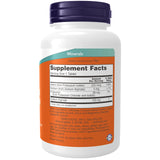 NOW Foods Potasio y Yodo, botella frontal, muestra formato para uso diario.