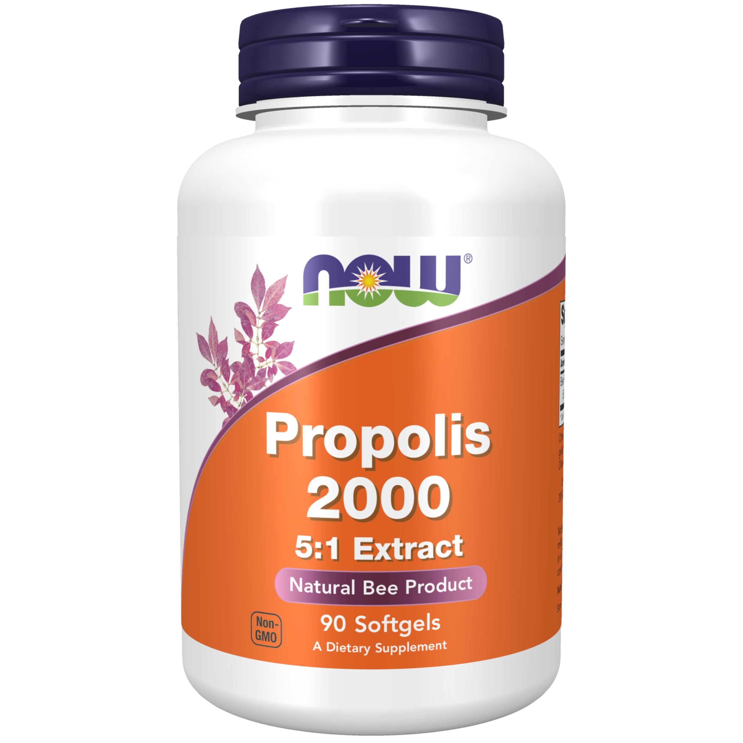 NOW Foods Propolis 2000 extracto: frasco con extracto 5:1 y resinas naturales