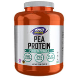 NOW Foods Proteína de guisante de 24 g en vaso, proteína vegetal de rápida absorción.