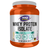 NOW Foods Proteína de Suero Aislada, vainilla cremosa en pote, ideal para entrenamiento diario.