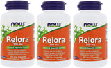NOW Foods Relora caja externa, presentación de 120 cápsulas por frasco