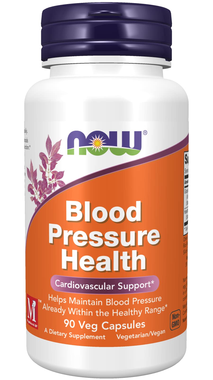 NOW Foods Salud de la Presión Arterial, botella de suplemento para un estilo de vida saludable