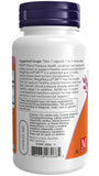 NOW Foods Salud de la Presión Arterial, etiqueta legible con información de uso