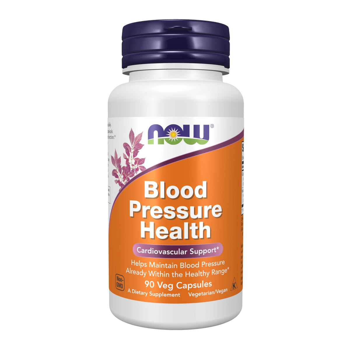 NOW Foods Salud de la Presión Arterial en cápsulas vegetales para apoyar la salud cardiovascular.