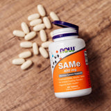 NOW Foods SAM-e certificaciones GMP y libre de alérgenos