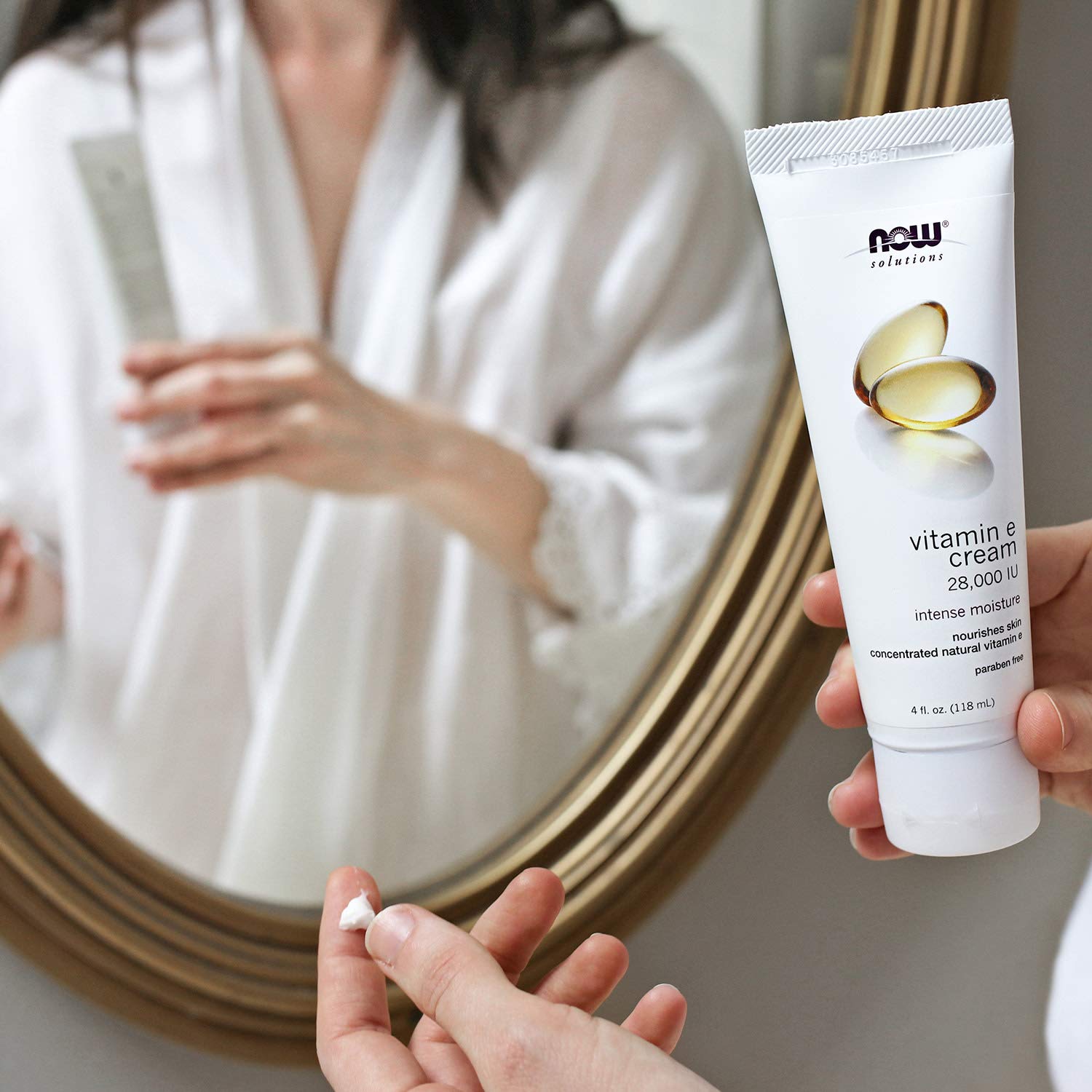 NOW Foods Solutions aplicación facial y corporal para hidratación diaria.