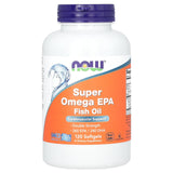 NOW Foods Super Omega EPA envase de cápsulas blandas para una dieta equilibrada.