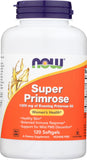 Now Foods Super Primrose 1300mg, botella de cápsulas para apoyo de la piel