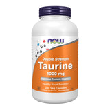 NOW Foods Taurina 1000 mg en cápsulas veganas que apoyan el sistema nervioso.