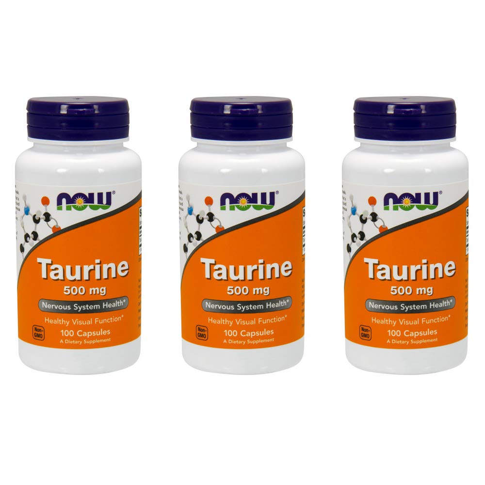 NOW Foods Taurina 500 mg, botella: apoyo en la formación de sales biliares.