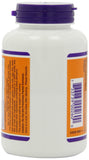 Etiqueta nutricional de NOW Foods Taurina para controlar contenido y uso recomendado