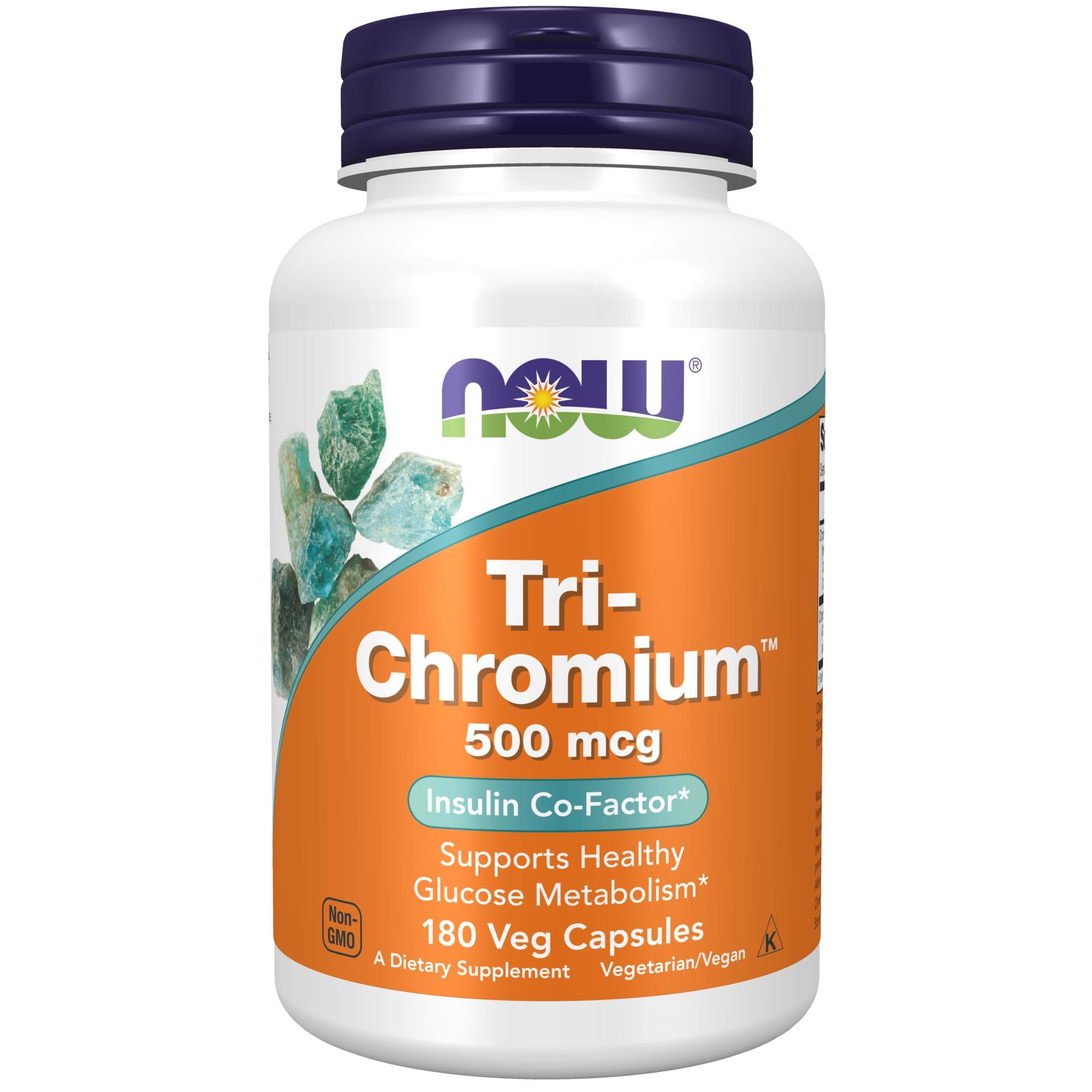 NOW Foods Tri-Chromium cápsula: posible apoyo al metabolismo de carbohidratos