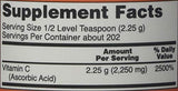 NOW Foods Vitamina C Cristales: opción libre de OGM para uso diario.