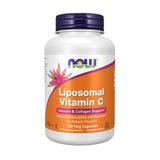 NOW Foods Vitamina C liposomal, botella para apoyo inmune.