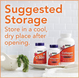  NOW Foods Vitamina D3 K2, empaque de 180 cápsulas en caja.