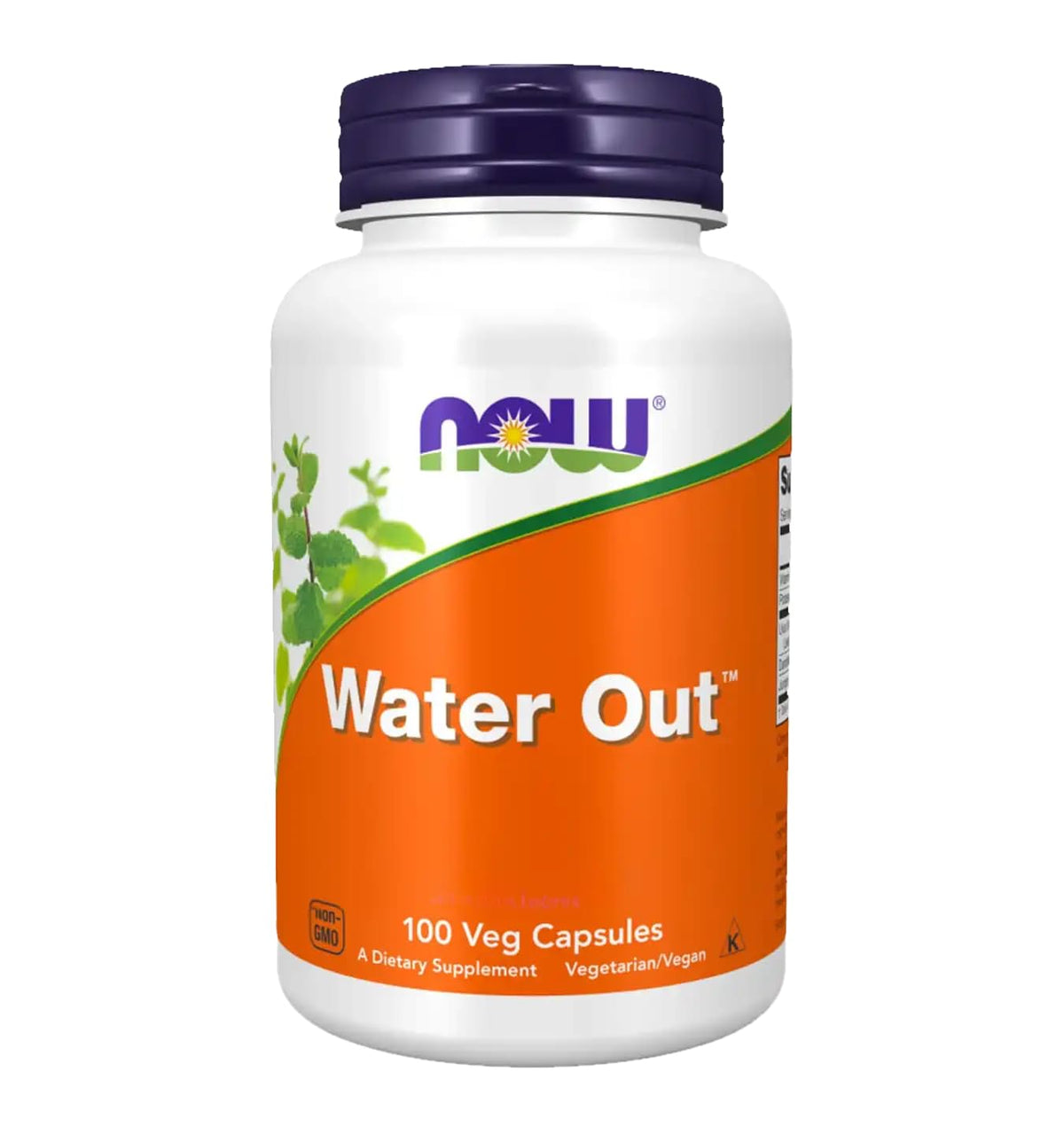 NOW Foods Water Out: botella frontal, posible apoyo al equilibrio de fluidos.