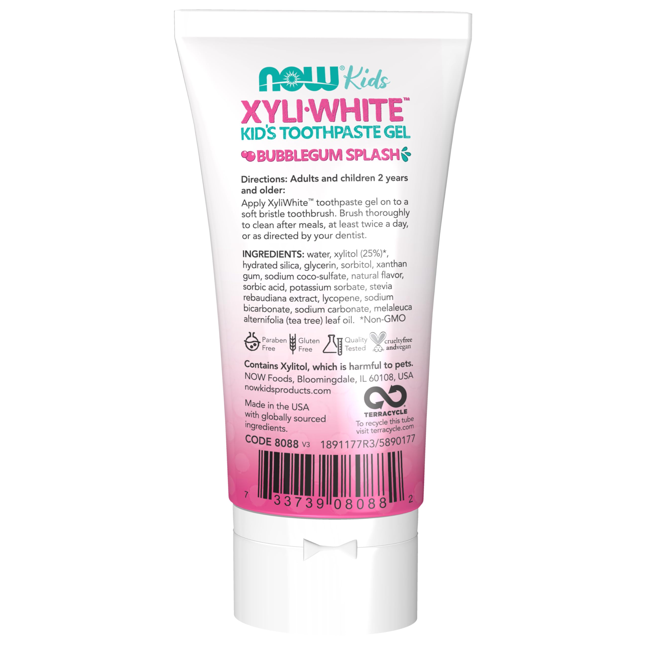 XyliWhite para niños sin fluoruro, gel dental suave