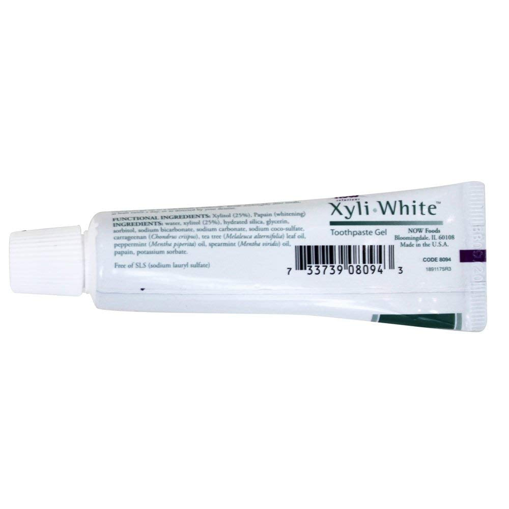 NOW Foods XyliWhite, sonrisa fresca con fórmula libre de fluoruro