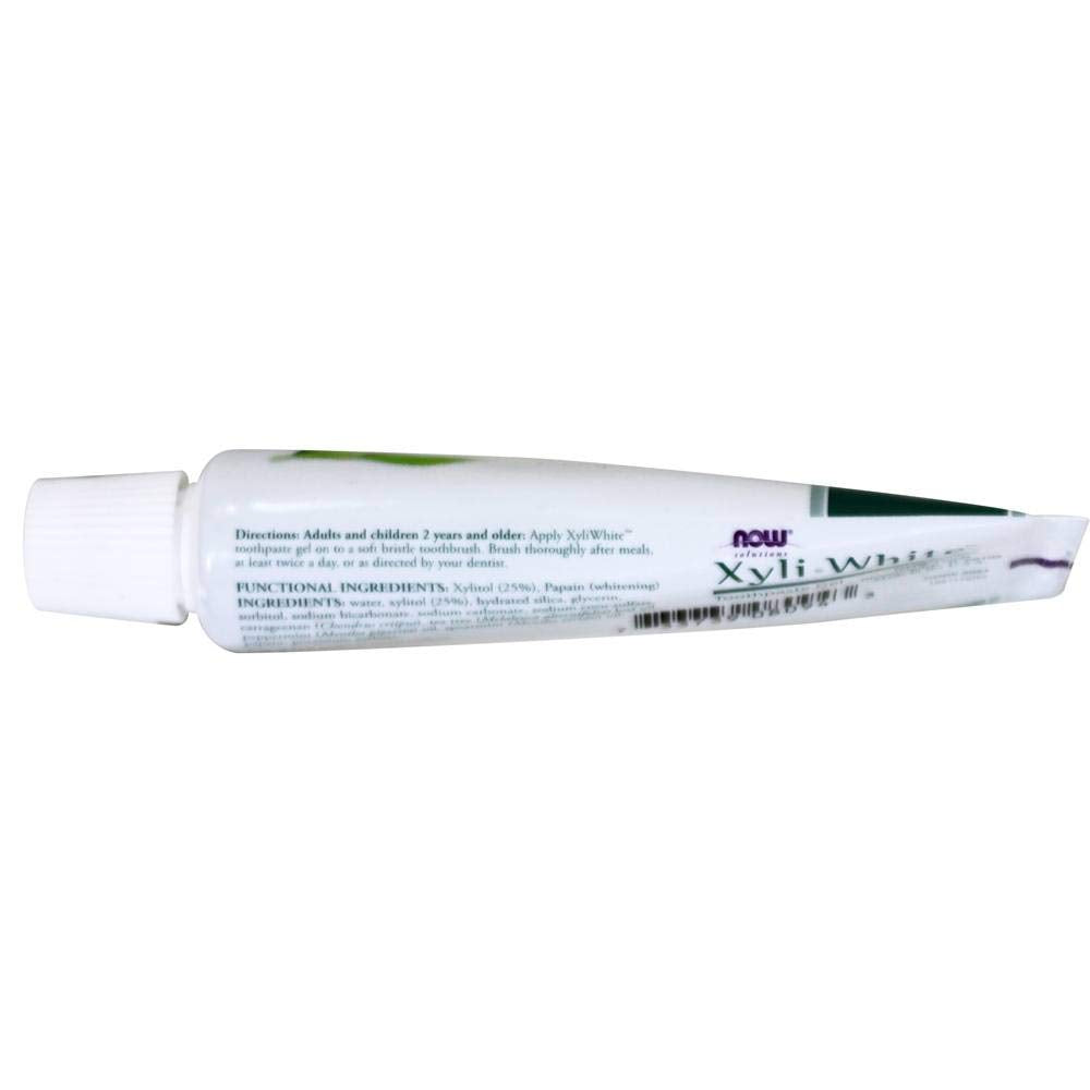 NOW Foods XyliWhite, crema dental cremosa para uso diario