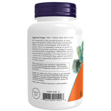 NOW Foods Zinc 50 mg, cápsulas transparentes, cofactor para reacciones enzimaticas.