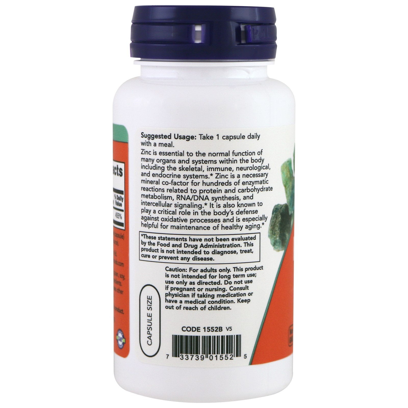 NOW Foods Zinc Picolinate, presentación en paquete de 3 botellas para conveniencia.