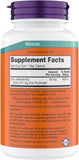 NOW Foods Zinc Picolinato: cápsulas para optimizar funciones enzimáticas del cuerpo.