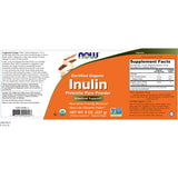 NOW Foods Inulina Orgánica: cucharita de medida para dosis precisas
