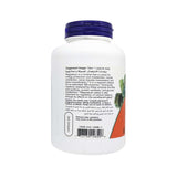 Etiqueta de NOW Magnesium 400 mg con dosis y alérgenos claros.