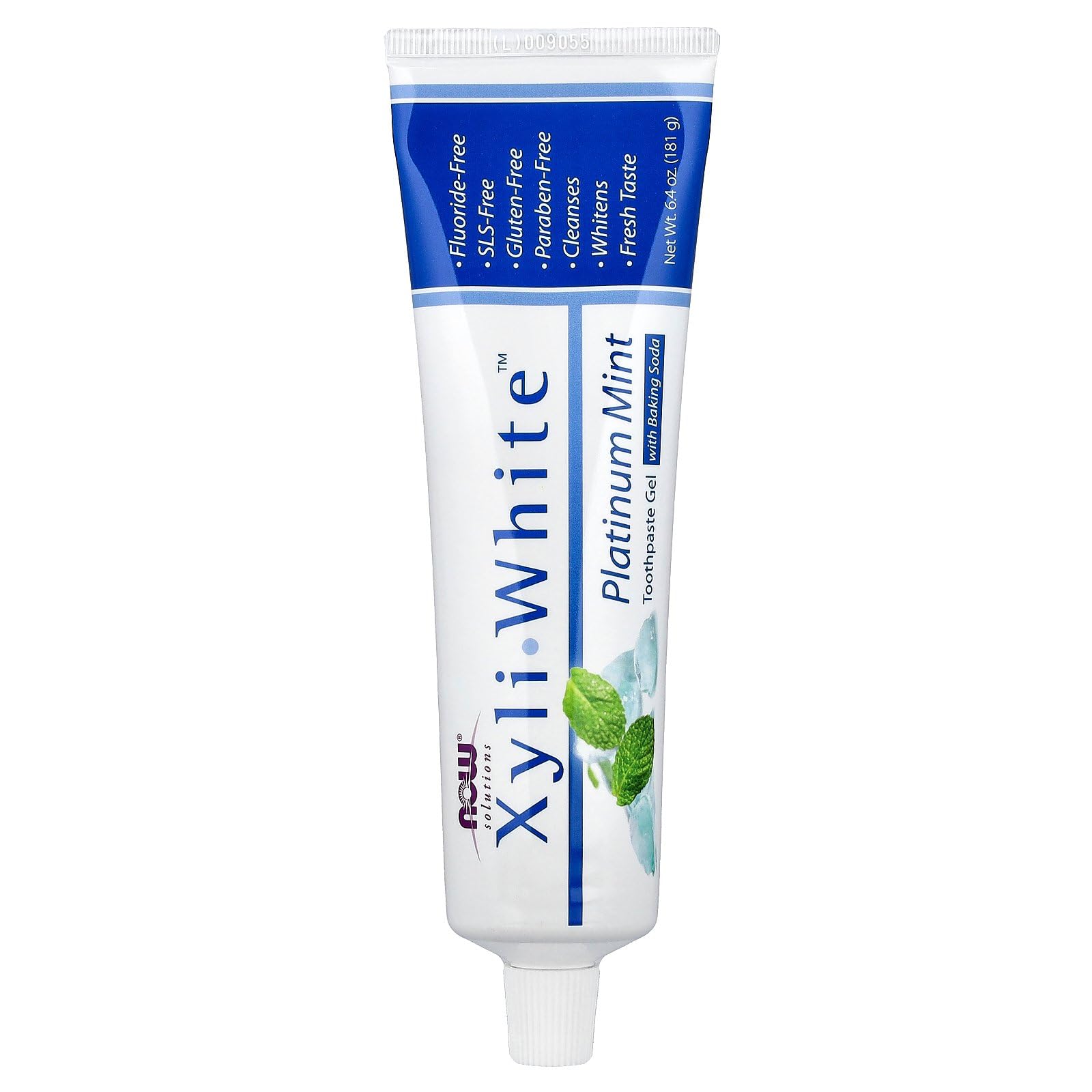 NOW Solutions XyliWhite, bicarbonato al 9% para aclarado suave