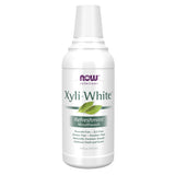 NOW Solutions XyliWhite enjuague bucal botella: aliento fresco y limpieza diaria sin fluoruro