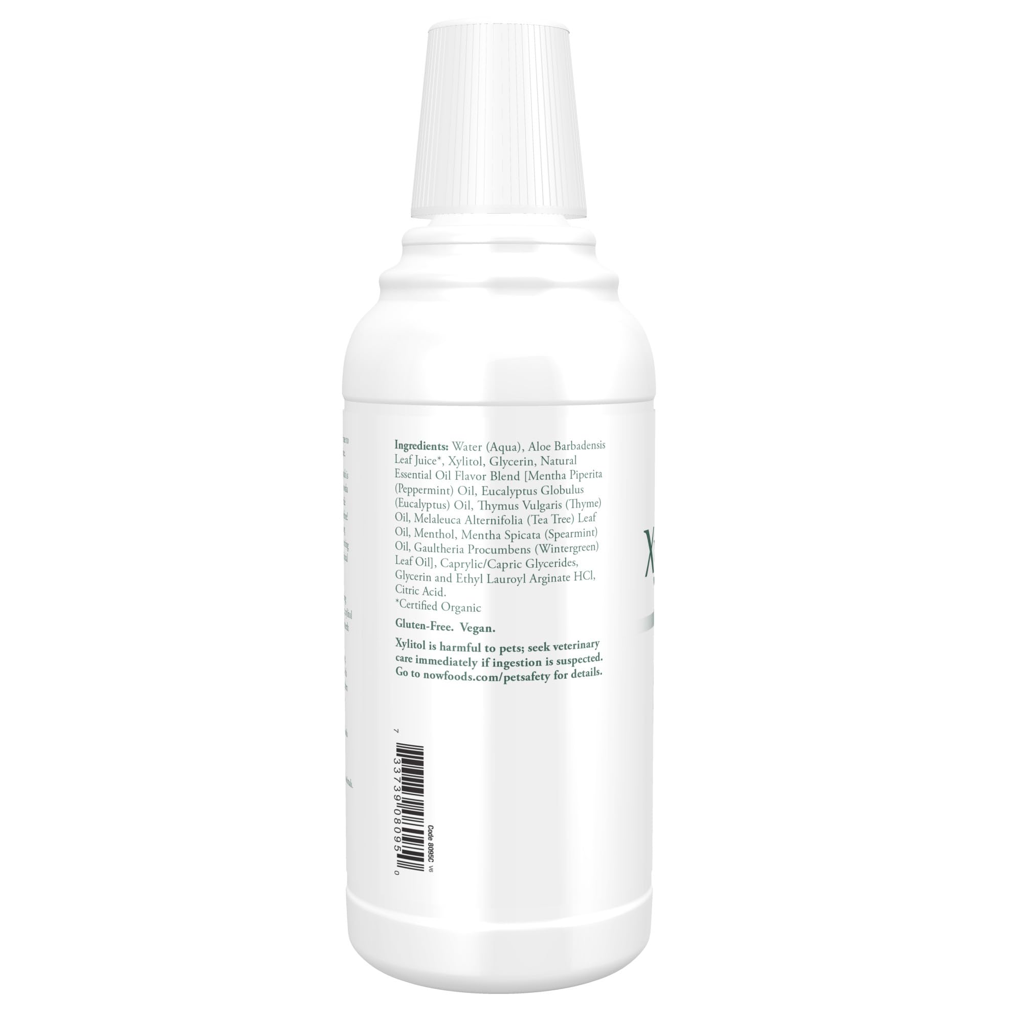 NOW Solutions XyliWhite ingredientes xilitol: apoyo natural para higiene bucal diaria