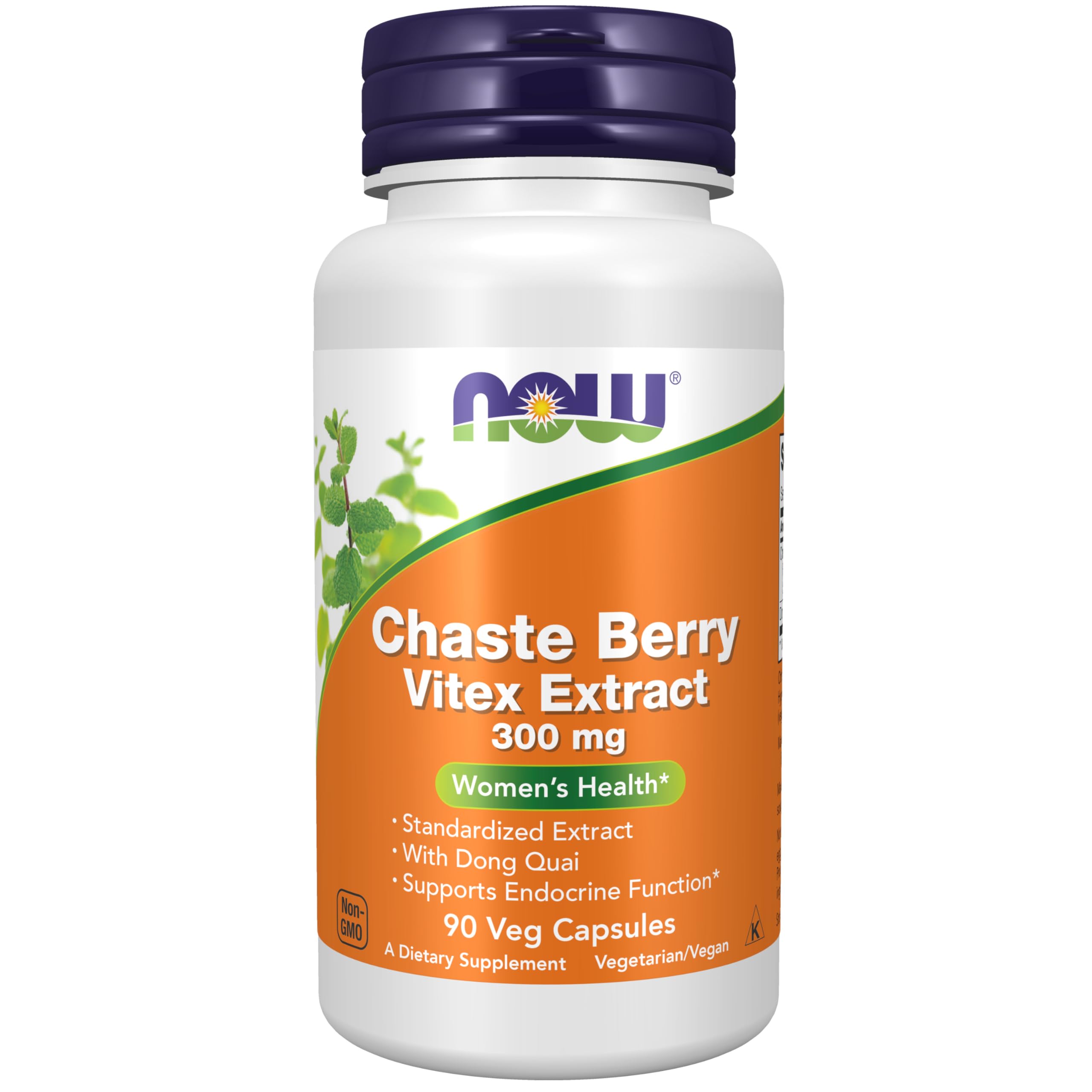 NOW Foods Vitex Dong Quai cápsulas: posible apoyo al equilibrio hormonal.