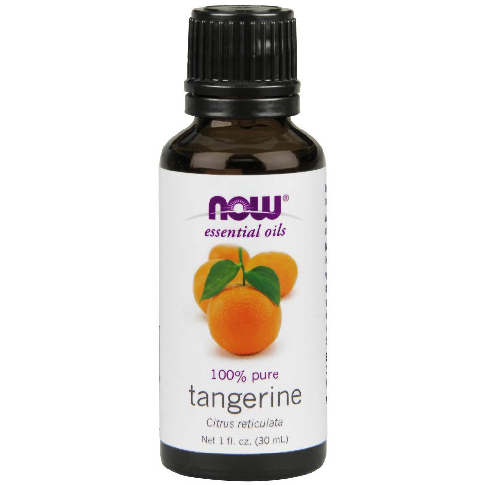 NOW Foods Tangerine Oil en bote 1oz, aroma cítrico para aromaterapia