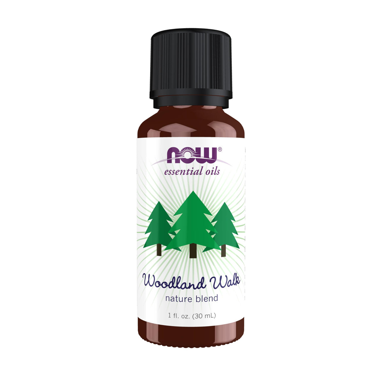 NOW Woodland Walk: botella de aceite con aroma fresco y natural para aromaterapia suave