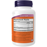 NOW Foods CoQ10 600 mg, etiqueta frontal, diseño claro que transmite calidad.
