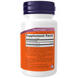 Etiqueta NOW Foods CoQ10, dosis de 100 mg por cápsula.