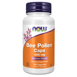 NOW Foods Crd polen de abeja capsulas: apoyo a la vitalidad diaria.