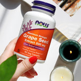Dosis alta NOW Foods Extracto de semilla de uva para uso diario