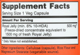 NOW Foods Jelly 1500 mg, cápsulas cercanas, fácil de tomar en cualquier momento.