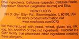 Now Foods L-Carnitina 500 mg, cápsulas veganas, posible apoyo al metabolismo de grasas.