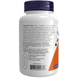 Now Foods L-Carnitina 500 mg, etiqueta nutricional, opción vegetariana sin alérgenos.