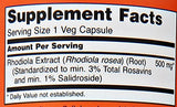 NOW Foods Rhodiola Rosea paquete dos frascos: suministro doble para uso sostenido.