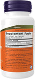 Cápsulas NOW Foods Saccharomyces boulardii para consumo diario.