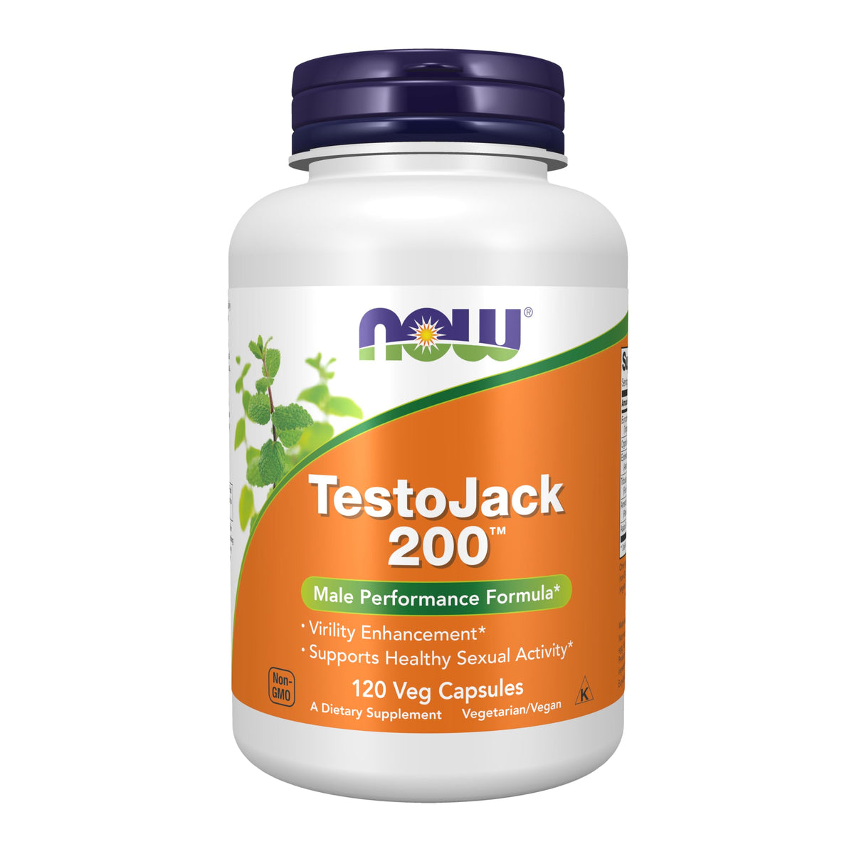 NOW Foods TestoJack 200 cápsulas para vitalidad masculina