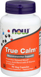 NOW Foods True Calm: cápsulas para relajación diaria y apoyo al ánimo.