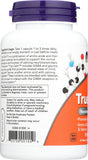 NOW Foods True Calm: primeros planos de cápsulas para bienestar emocional.