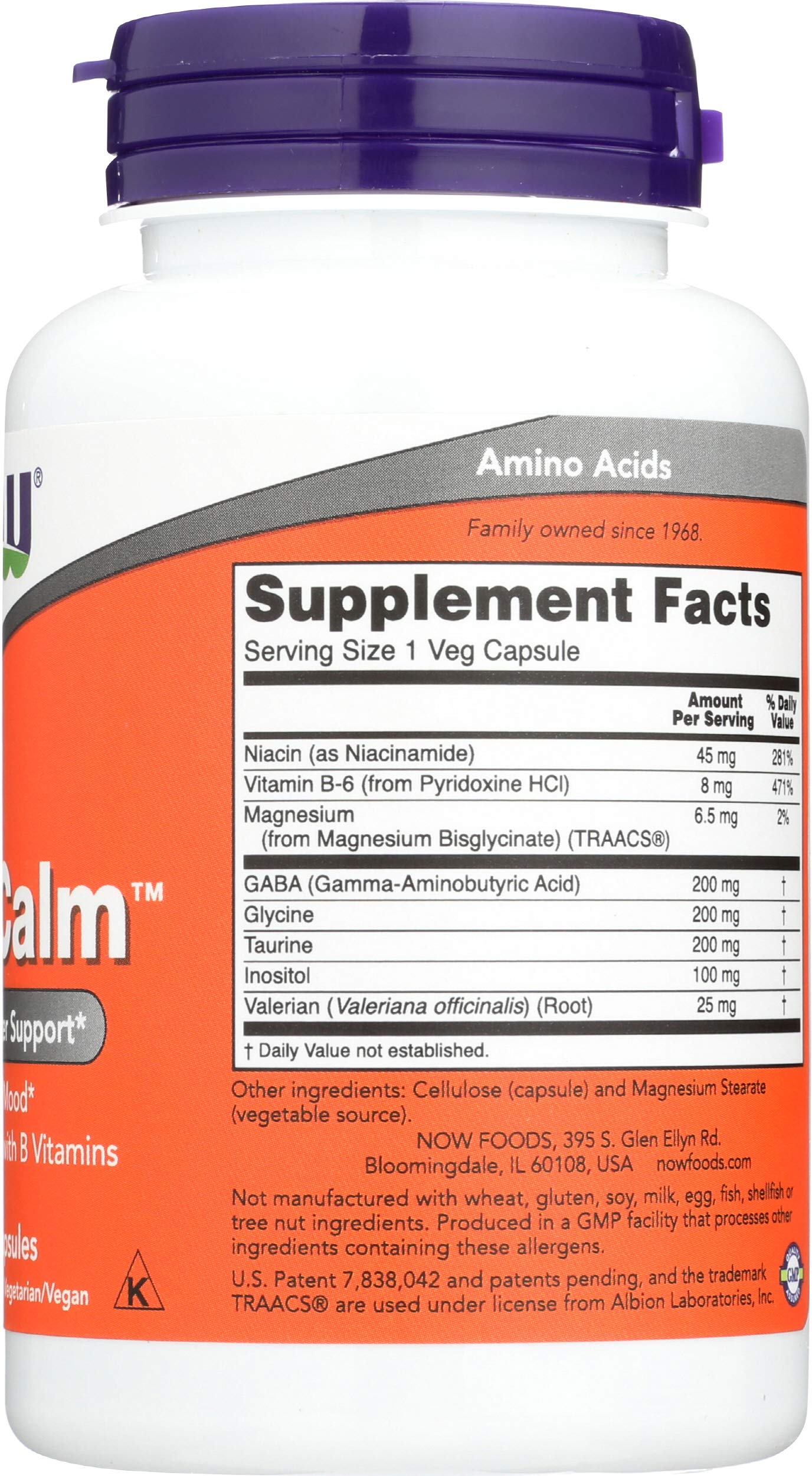NOW Foods True Calm: experiencia de uso diario en la mesa de trabajo.